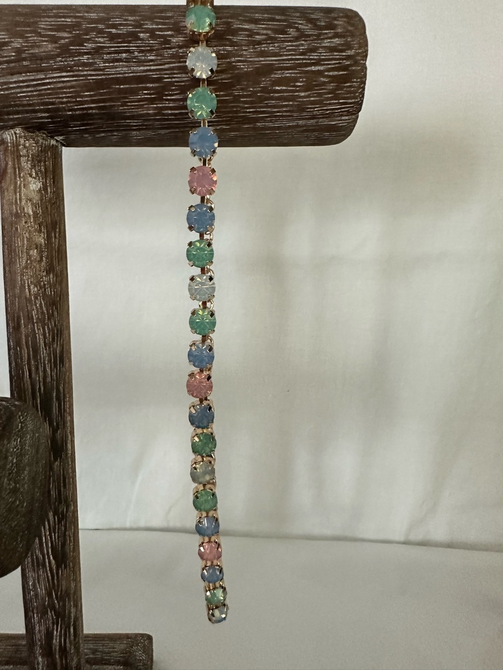 Pastel Multi-Color Tennis Necklace